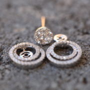 3 in 1 earrings